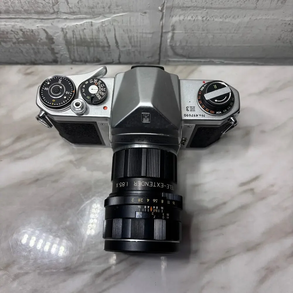 Vintage Honeywell Pentax H3 SLR Camera with Takumar Lens